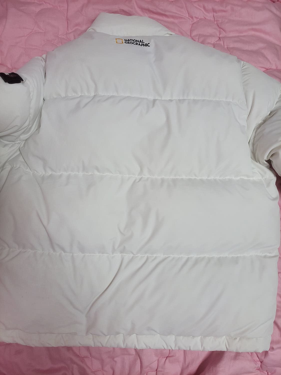 급처상태양호!내셔널지오그래픽 오리털 다운 숏패딩 점퍼 구찌,발렌시아가느낌 상품이미지6