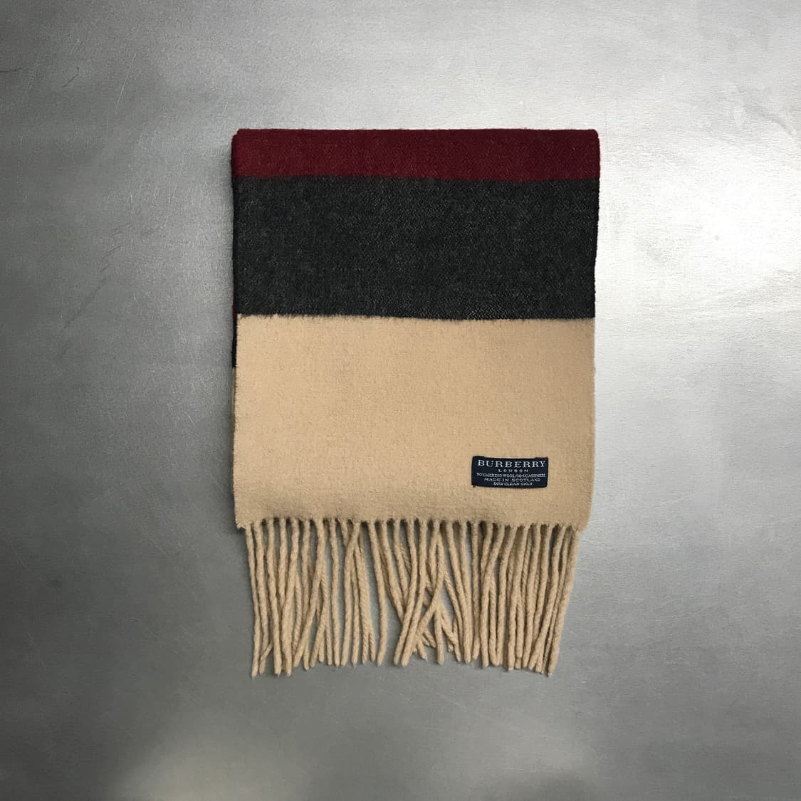 버버리 정품 메리노/캐시미어 머플러 상품이미지2