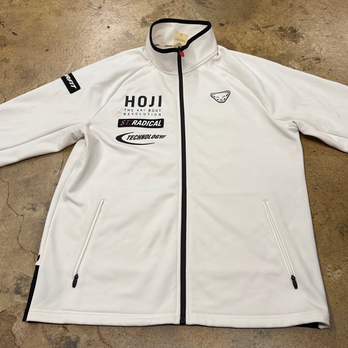 [정품/XL] DYNAFIT HOJI 트랙 자켓 화이트 b14 상품이미지3