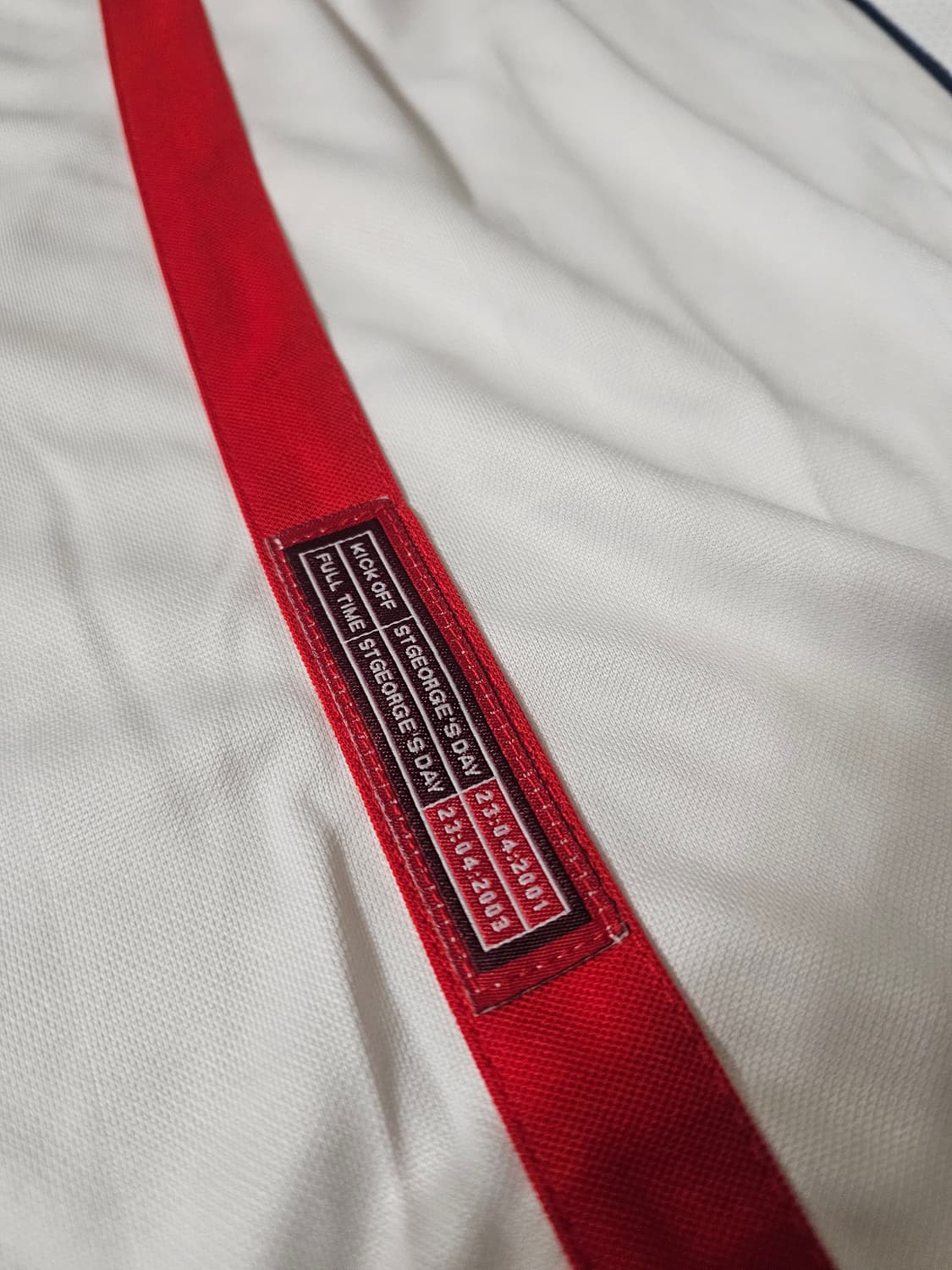 잉글랜드 국가대표 베컴 마킹 올드 유니폼 레트로 유니폼 상품이미지3