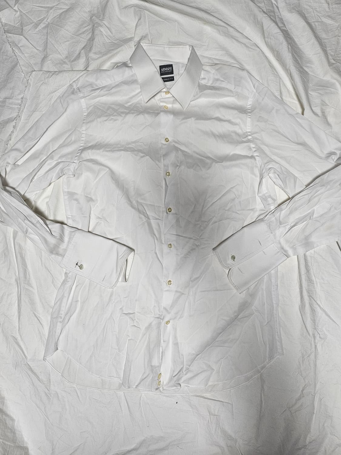 알마니 꼴레지오니 셔츠 화이트 42 상품이미지1