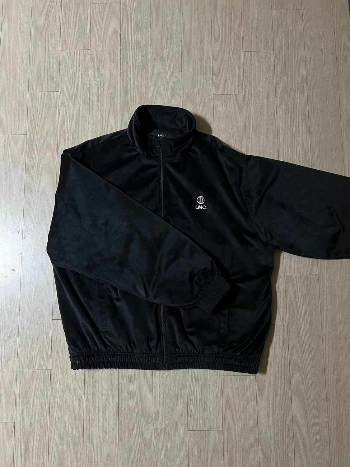 LMC 벨벳집업 스웨이드 자켓 상품이미지1