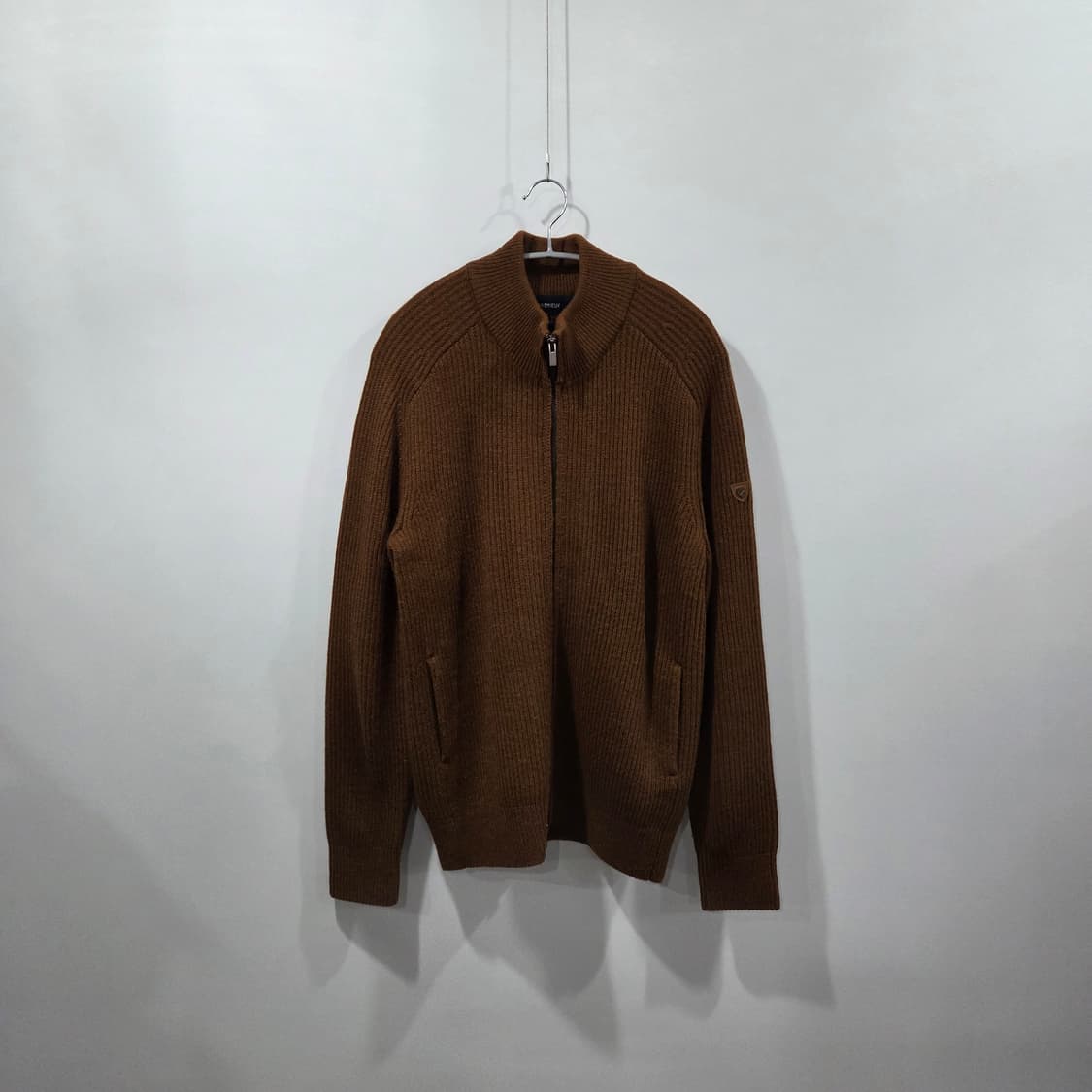 다니엘크레뮤 울 블랜드 투웨이 니트집업 100 상품이미지1