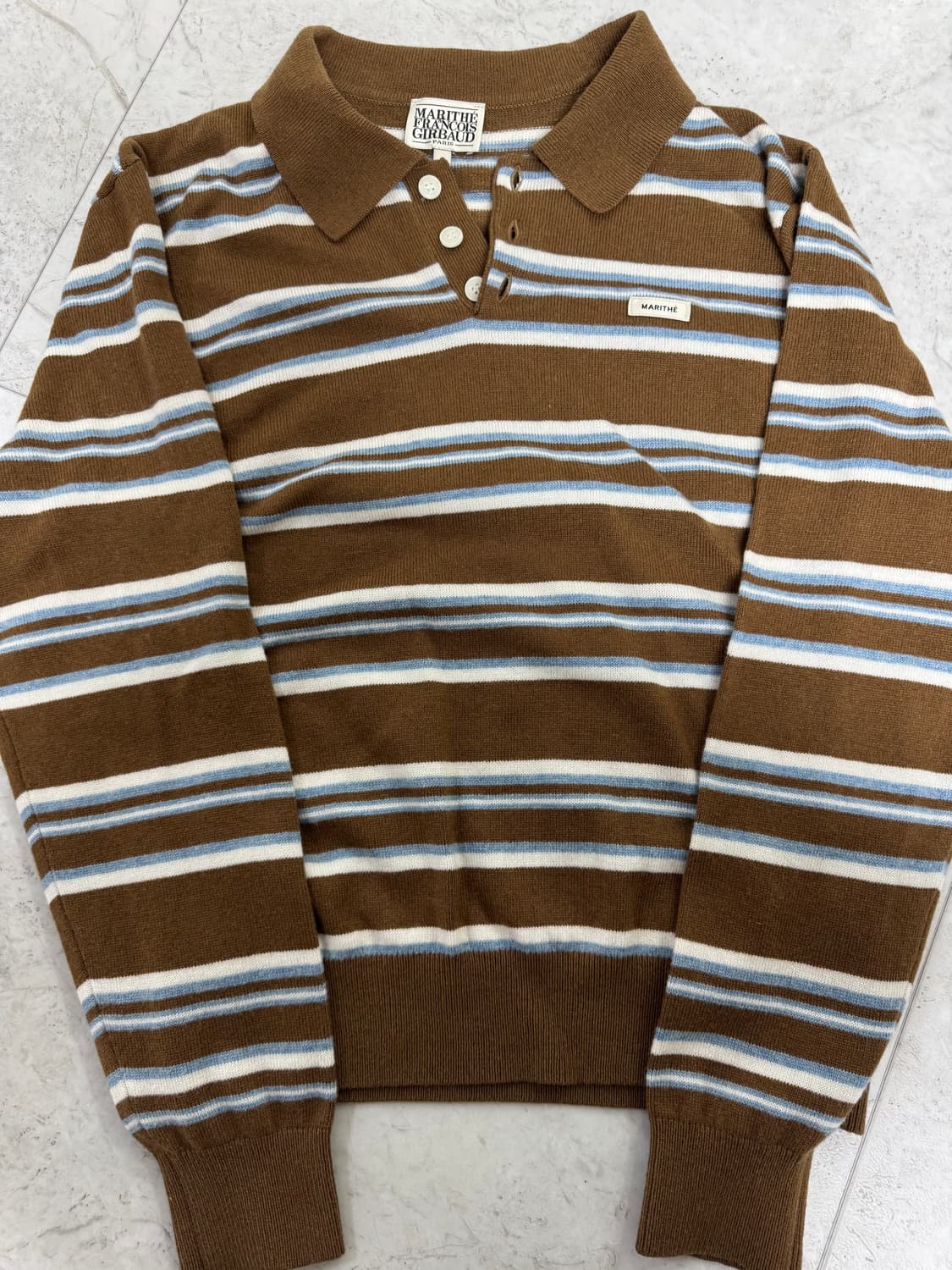 마리떼 카라 맨투맨 S 상품이미지1