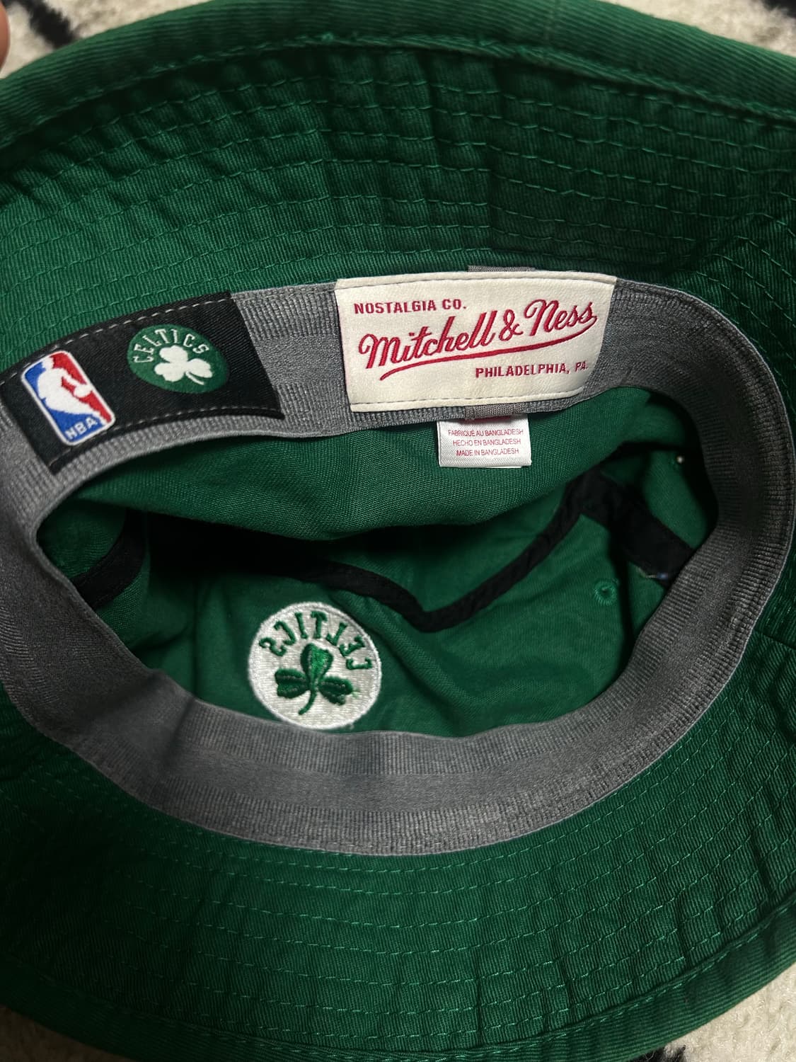 미첼앤네스 보스턴 셀틱스 버킷/그린 상품이미지4