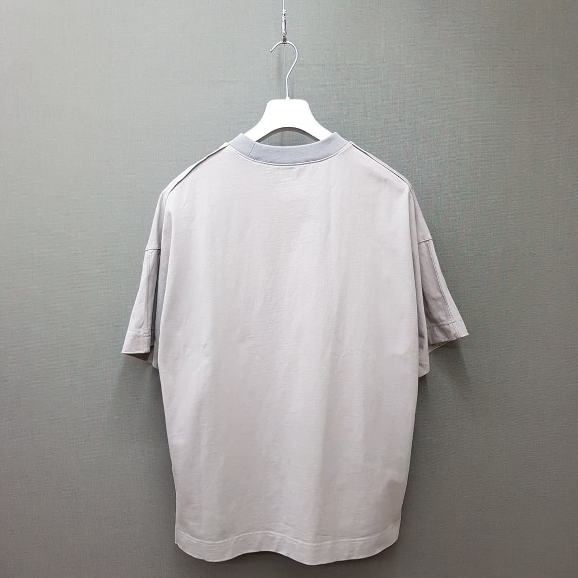 한섬 타임 2021 오버핏 하프 슬리브 티셔츠 100사이즈 상품이미지5