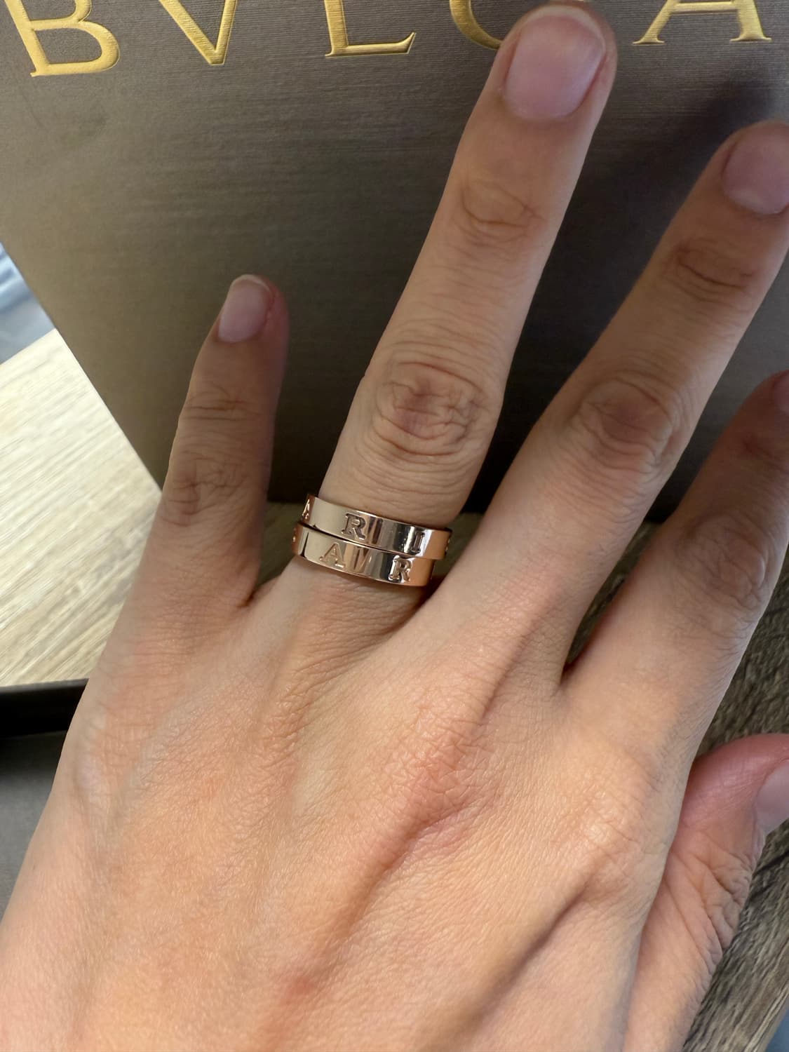 불가리 비제로원 링 로즈골드 54호(한국 14호) 상품이미지9