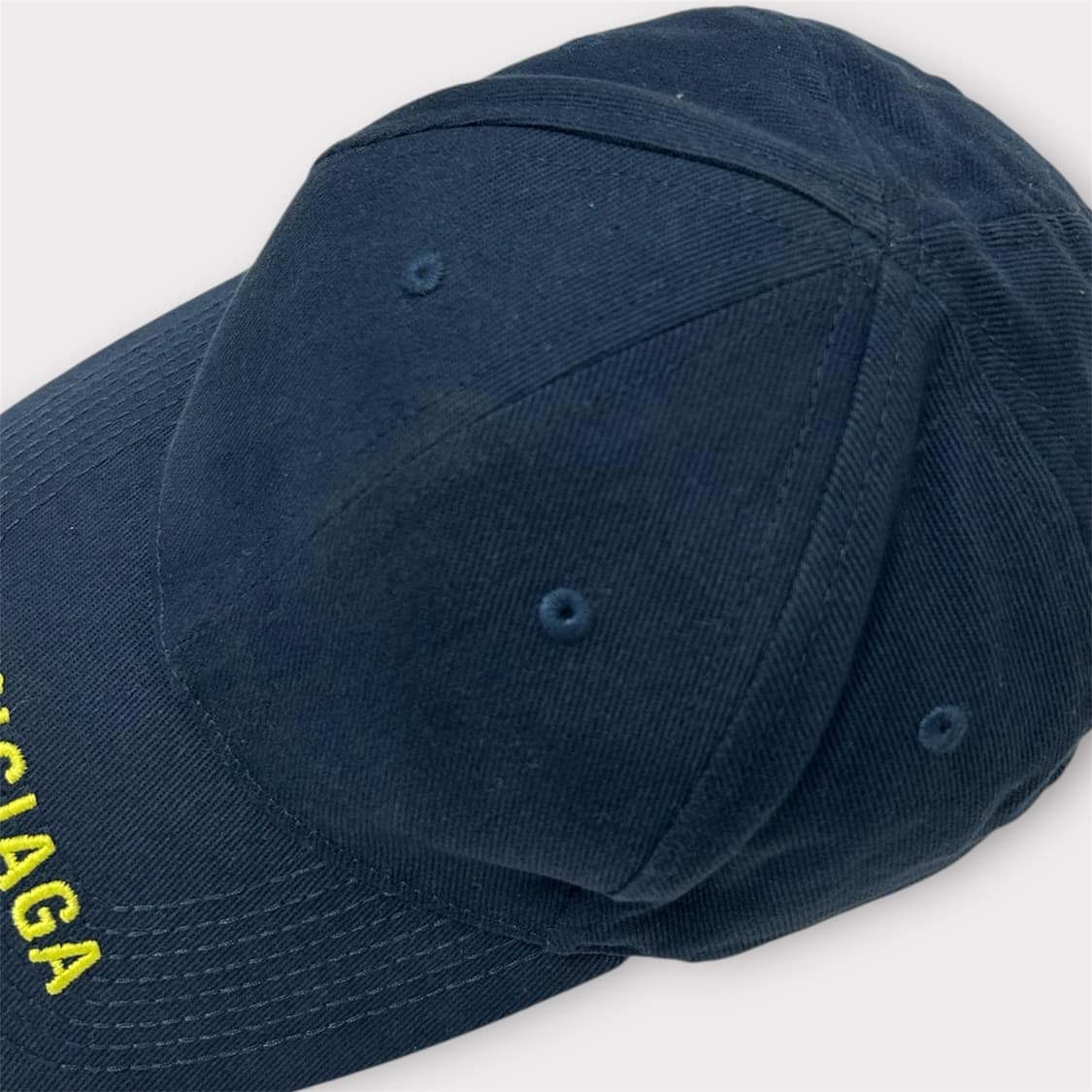 레터링 옐로우 자수 로고 네이비 볼캡 (1771) 상품이미지9