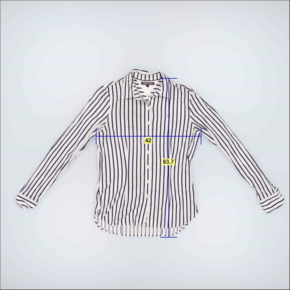 [4] 타미힐피거 여성 스트라이프 셔츠 0108H2 상품이미지6