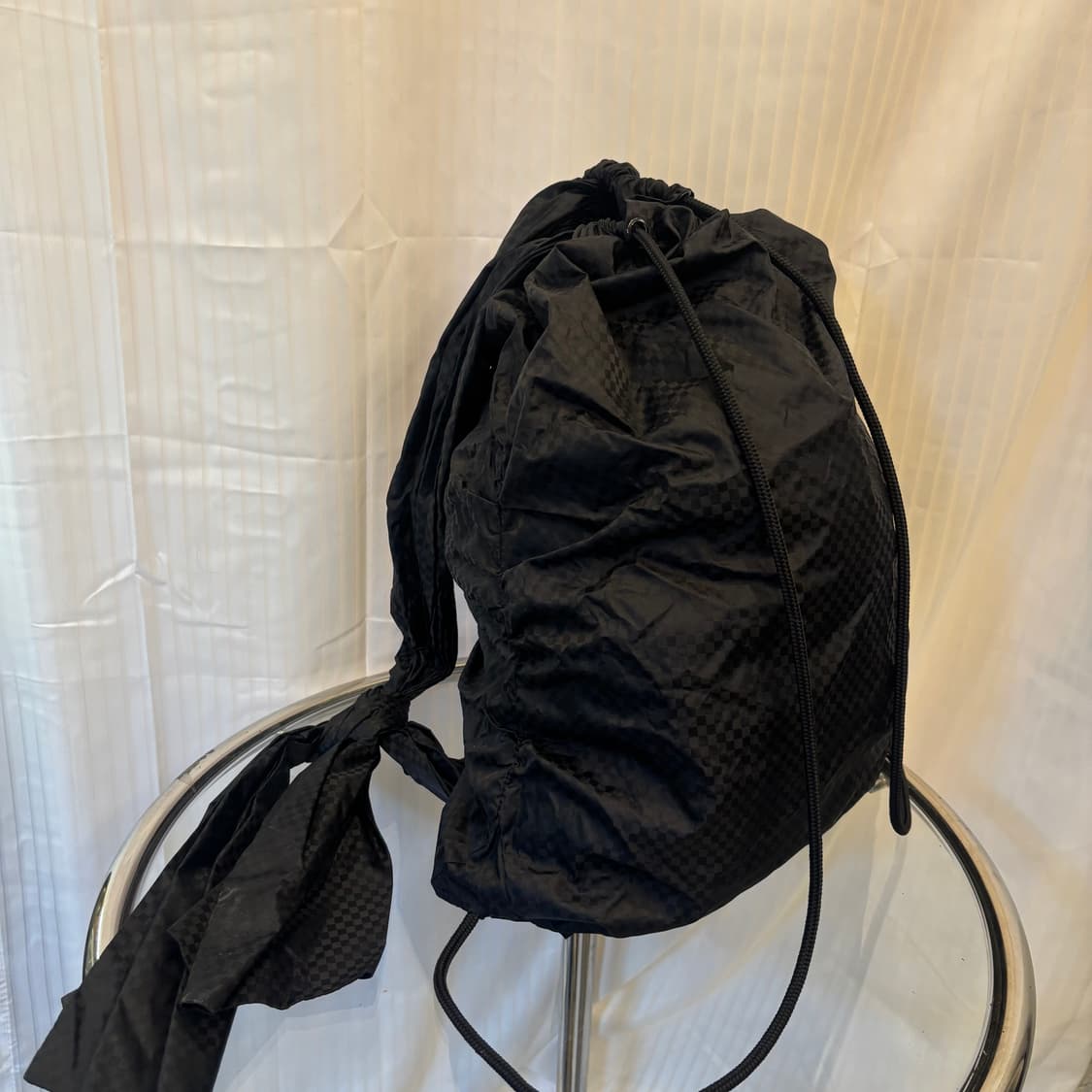 오픈yy 체크 노티드 백팩     상품이미지4