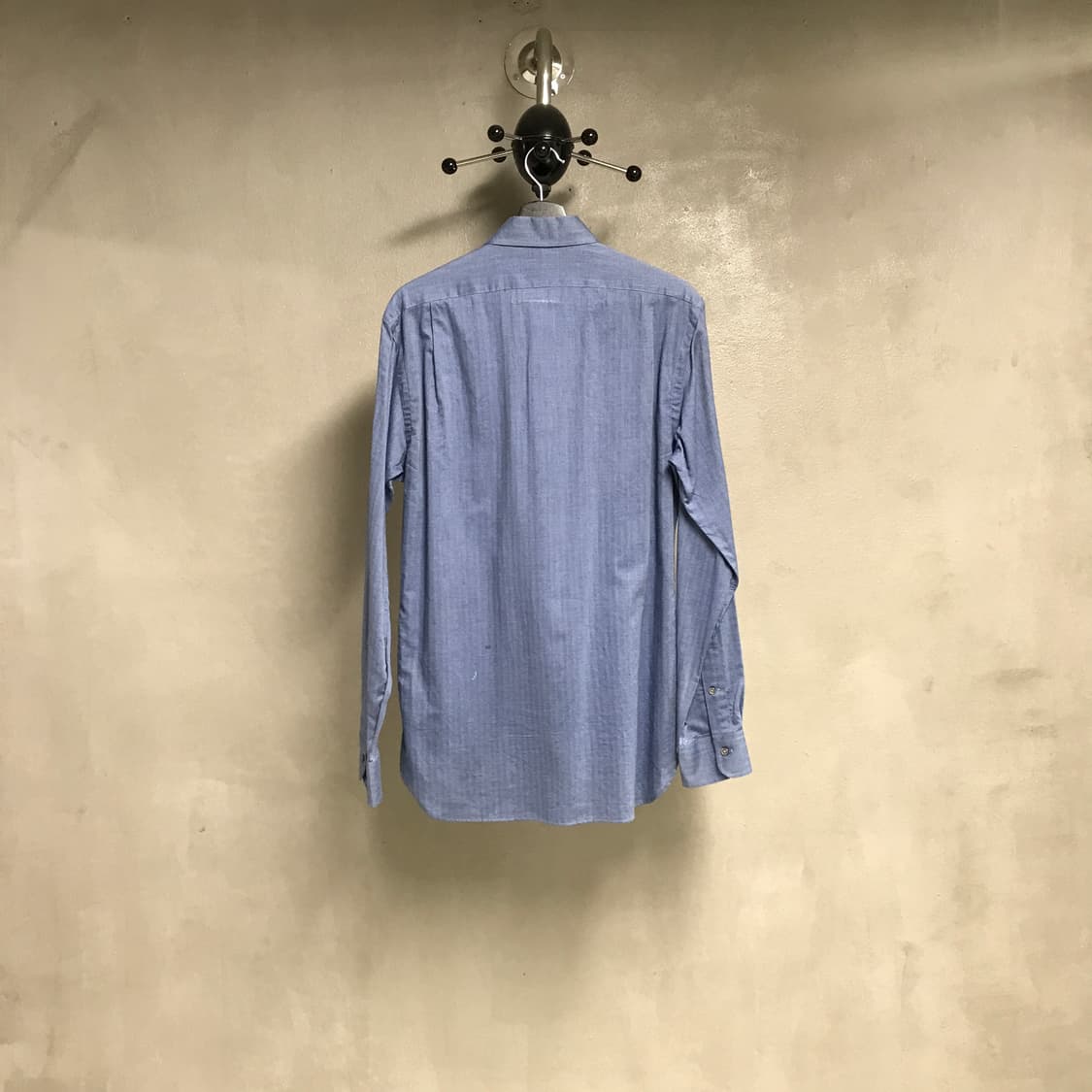 폴로 랄프로렌 솔리드 셔츠 블루 39 상품이미지6