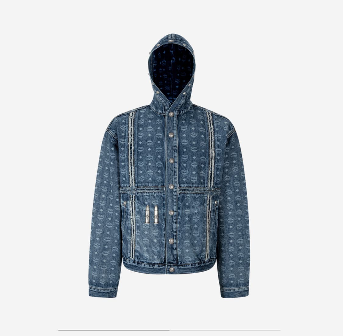 떠그클럽 x mcm 불렛 데님 자켓 1 상품이미지1