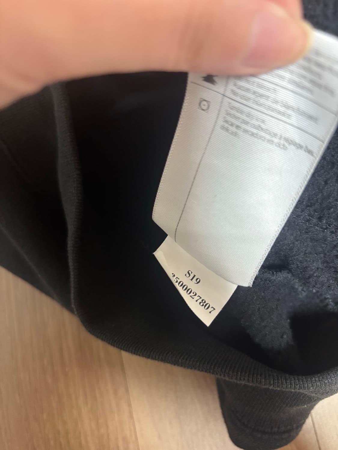 칼하트 빈티지 미드웨이트 블랙 스웨트셔츠 후드집업 후집 상품이미지5