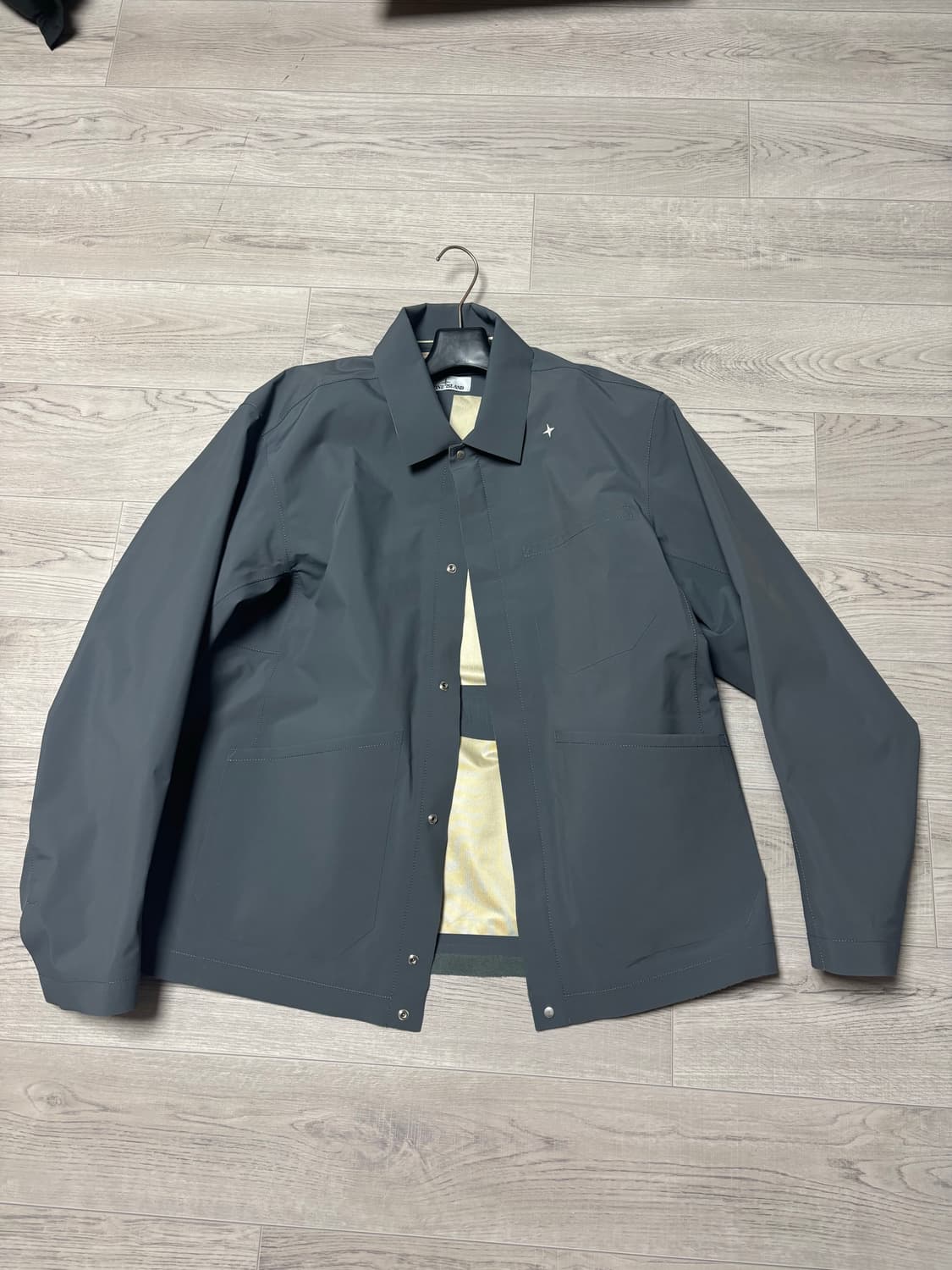 [L] 스톤아일랜드 스텔리나 3L 나일론 셔츠 자켓 상품이미지3