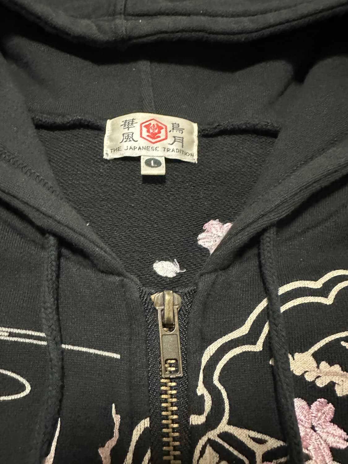 Karakuri style Oriental hood zip up 상품이미지4