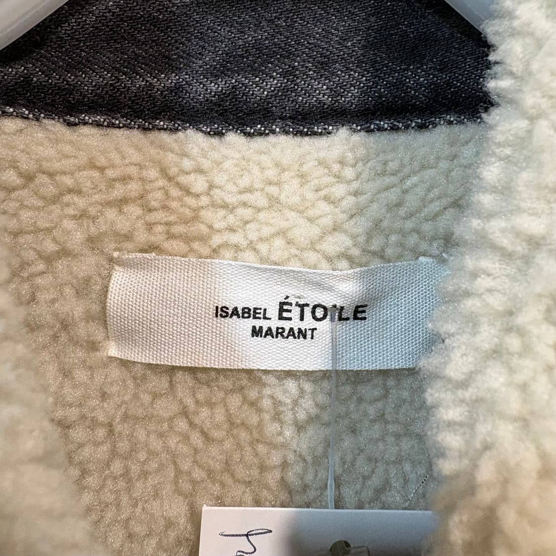 [36] ISABEL MARANT 이자벨 마랑 데님 쉐르파 자켓 상품이미지6