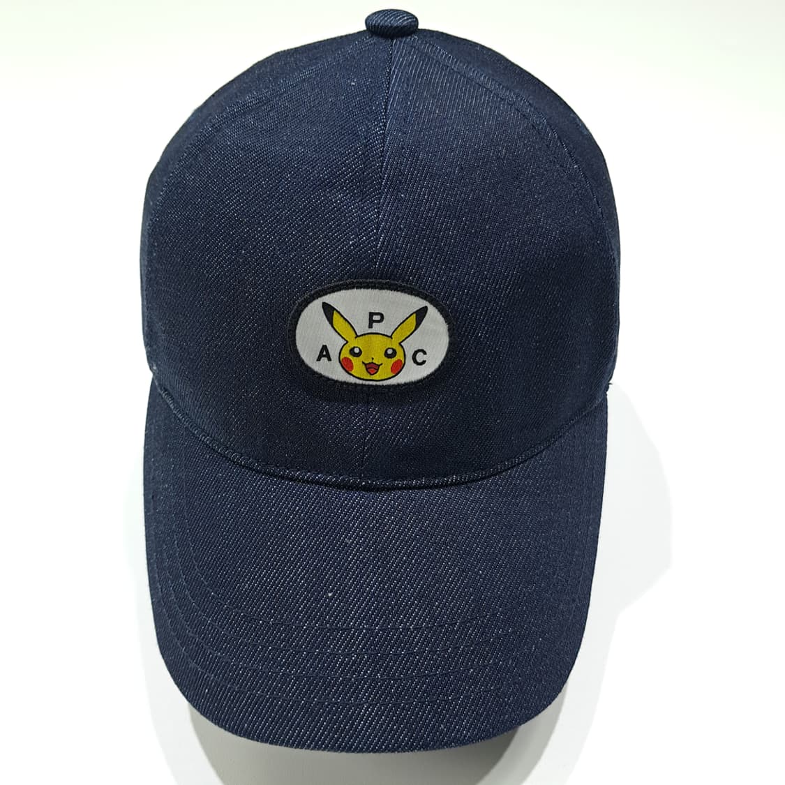 CL859 A.P.C. & 포켓몬 2023 피카츄 패치 인디고 데님 볼 상품이미지3