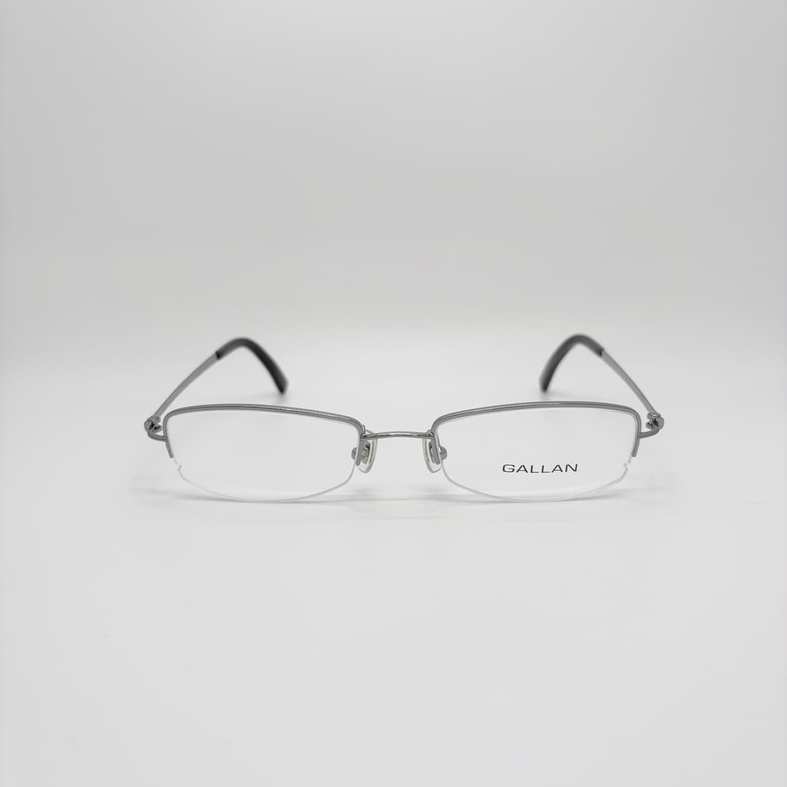 GALLAN 스퀘어 실버 반무테 상품이미지3