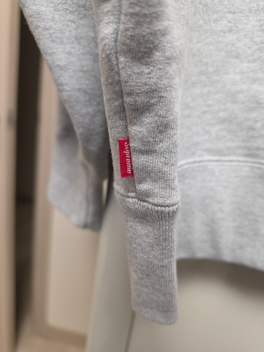 슈프림 페이스 마스크 후드집업 그레이 상품이미지4