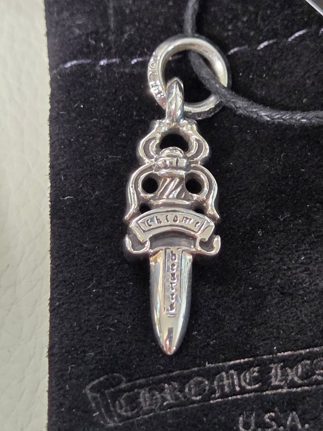 크롬하츠 5대거S파베 다이아 펜던트 풀세트 상품이미지4