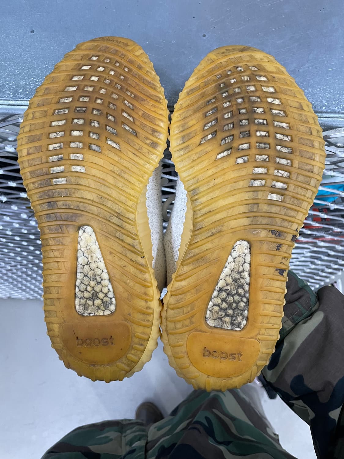 아디다스 이지 부스트 350 크림 트리플 화이트 260 (gr-4351) 상품이미지6