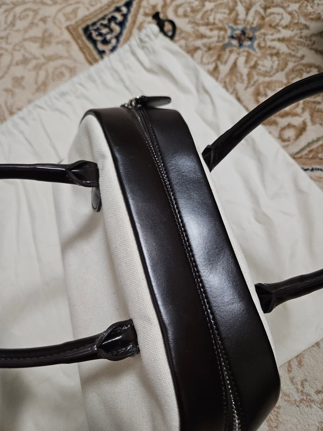 낫띵리튼 nothing written 미니 골프백 캔버스/브라운 상품이미지9