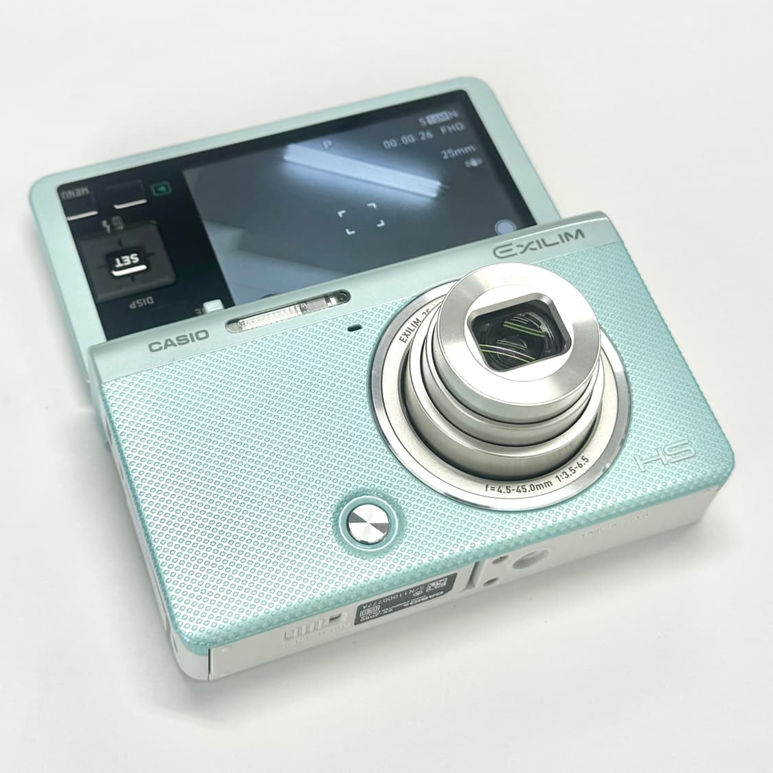 작례있음)셀카모드 카시오 casio exilim ex-zr60🍼🩵민트 상품이미지10