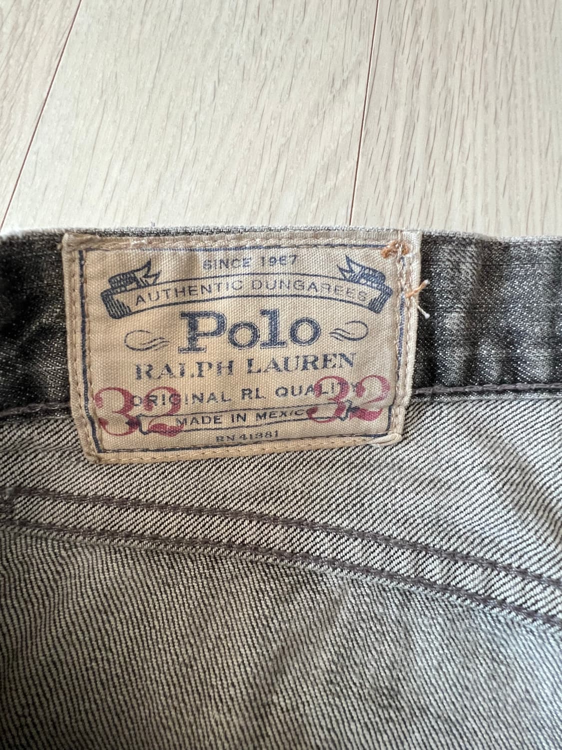 Polo데님 32  정품 상품이미지7