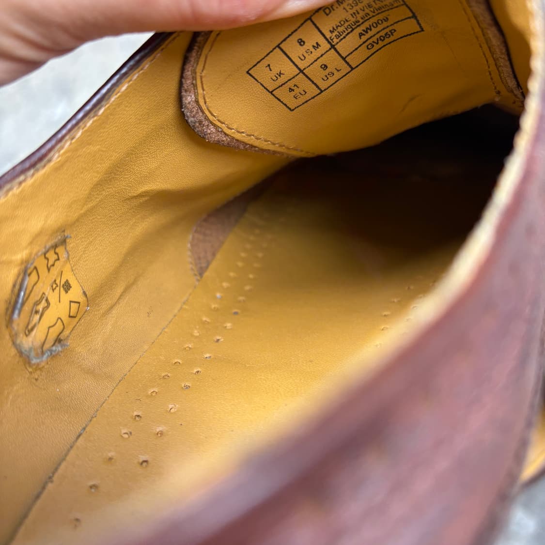 Dr. Martens 닥터마틴 윙팁 로퍼 (260) 상품이미지9