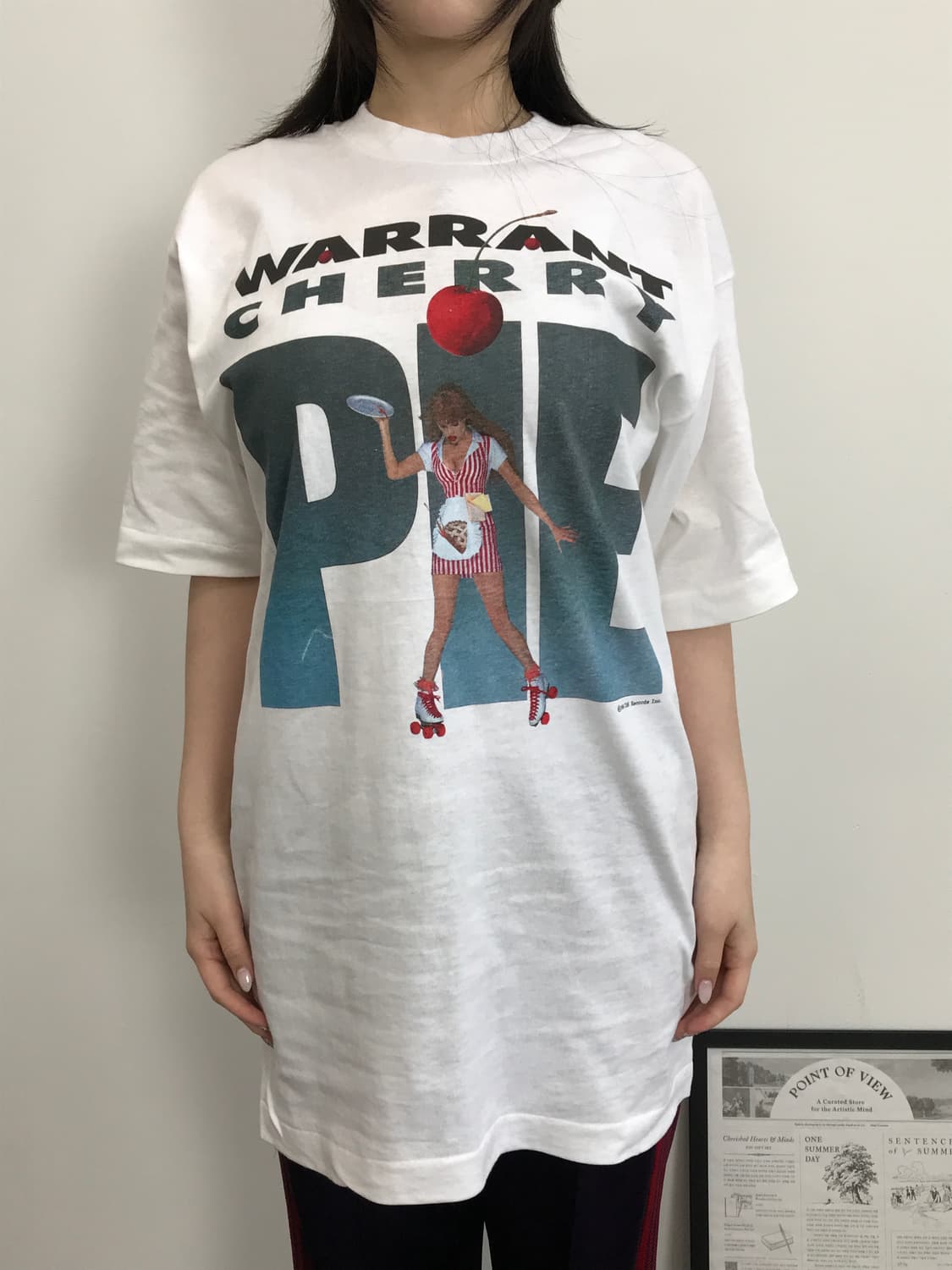 90's Warrant Cherry Pie Band Tee USA 상품이미지2