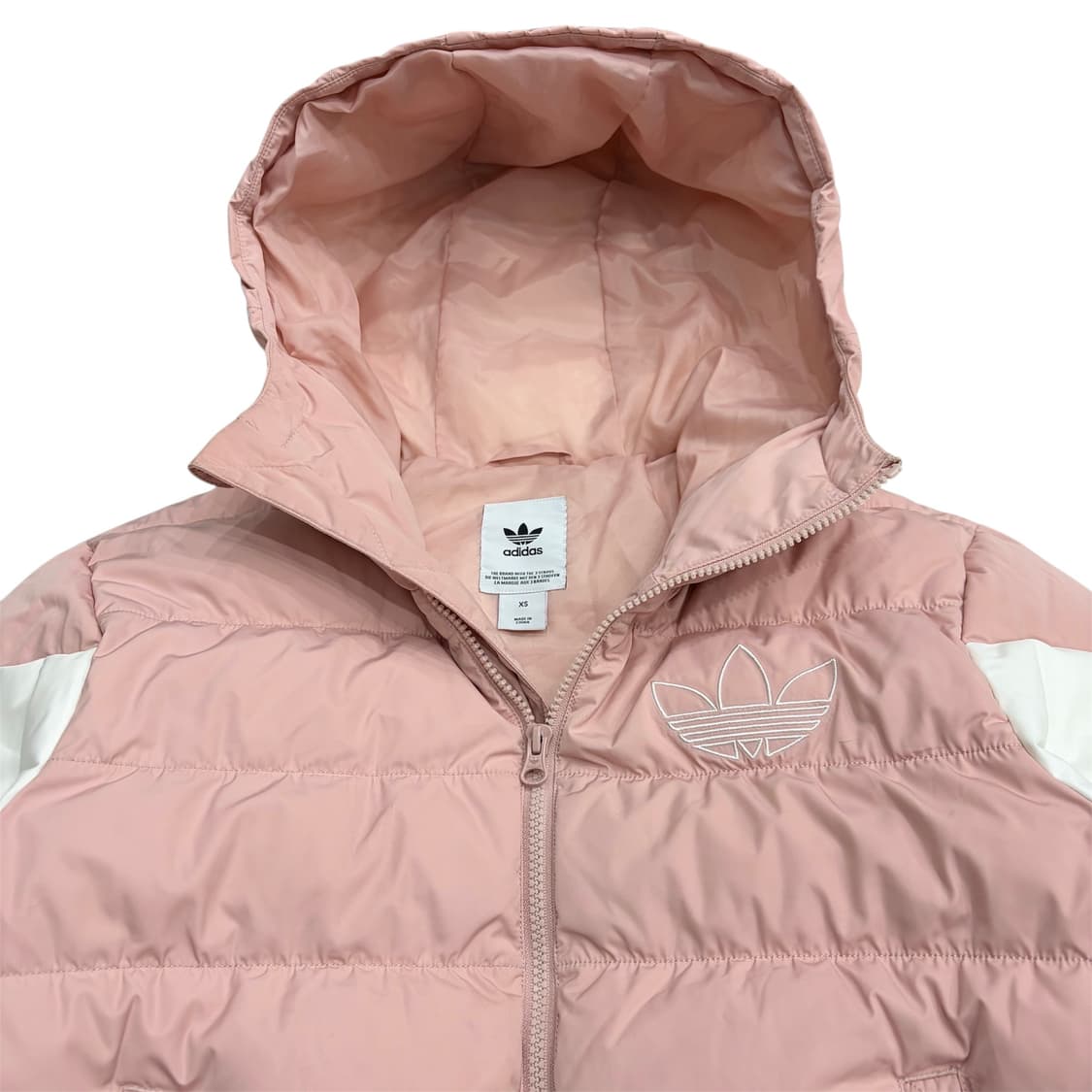 아디다스 여자 여성 우먼스 제니 핑크 파이어버드 져지 스타일 패딩 xs 상품이미지3