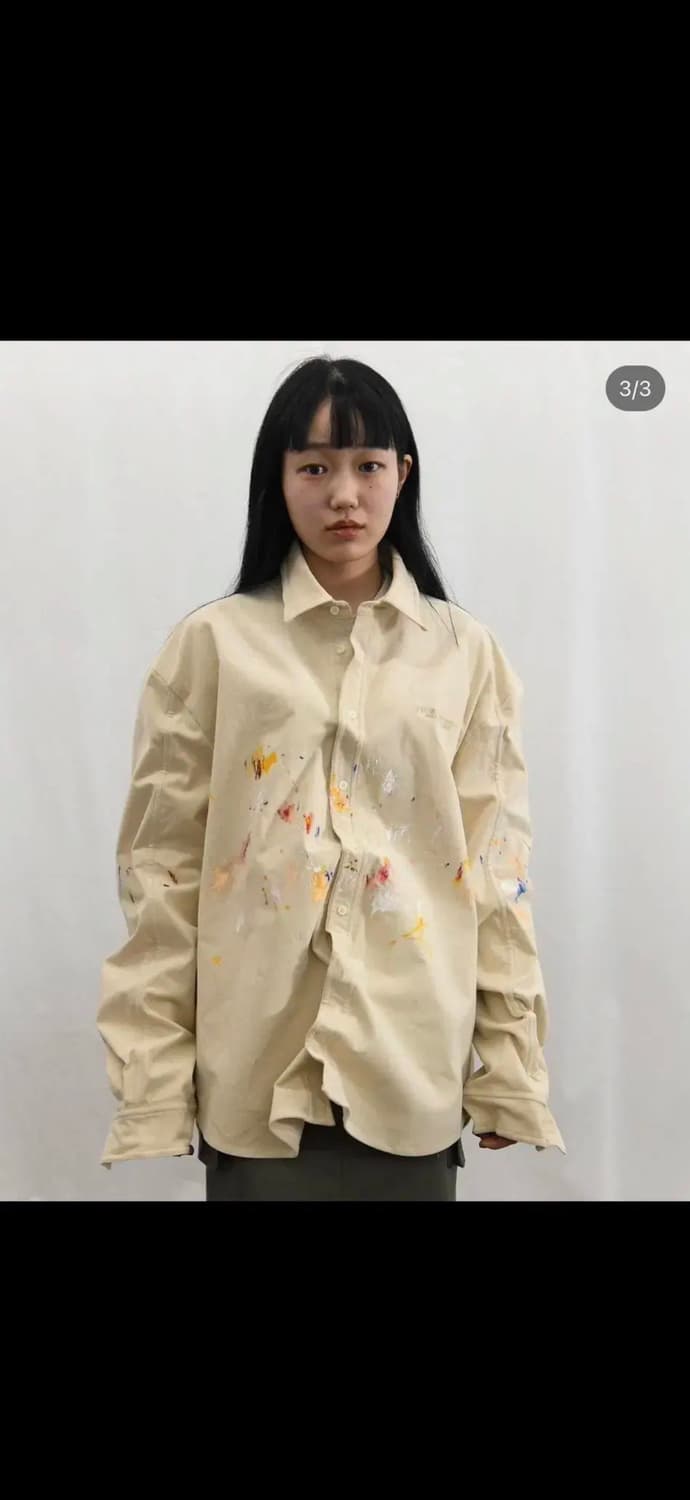 뮤지엄비지터 와이어 셔츠/새상품급  상품이미지1