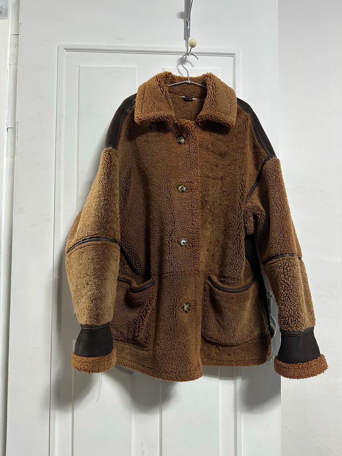 시어링 리버시블 자켓 상품이미지3