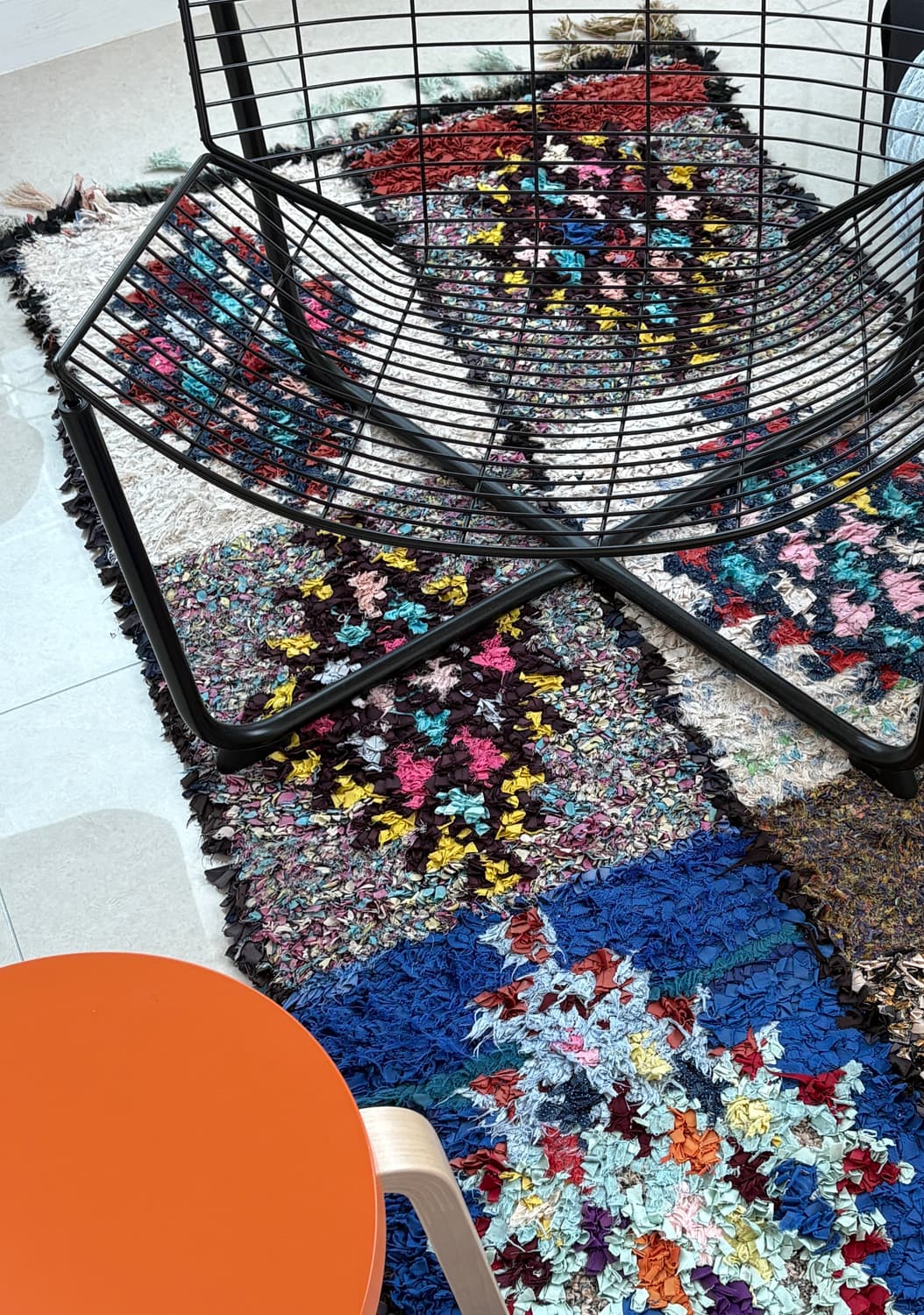 모로칸 빈티지 브루쉐이트 러그 상품이미지2