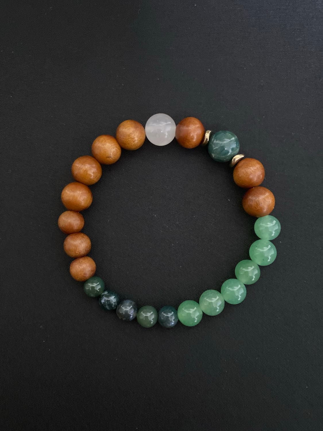 천연 우드 & 원석  팔찌 상품이미지1