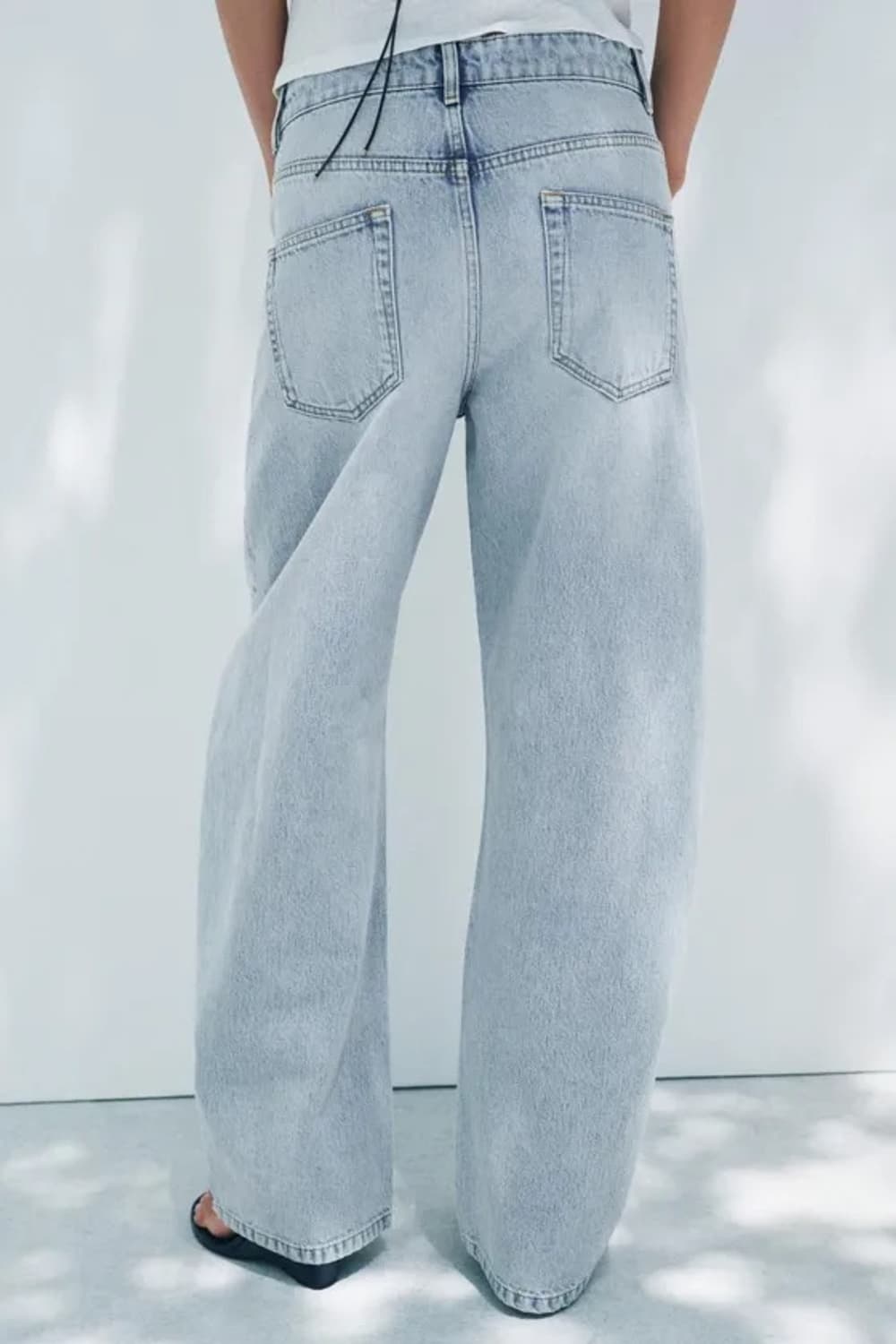 zara 자라 zw컬렉션 테이퍼드 벌룬진 상품이미지4