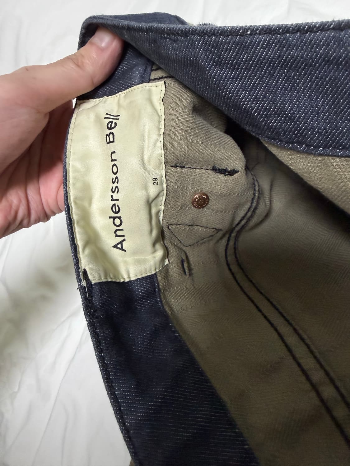 앤더슨벨 카모플라쥬 카고 팬츠.  상품이미지5