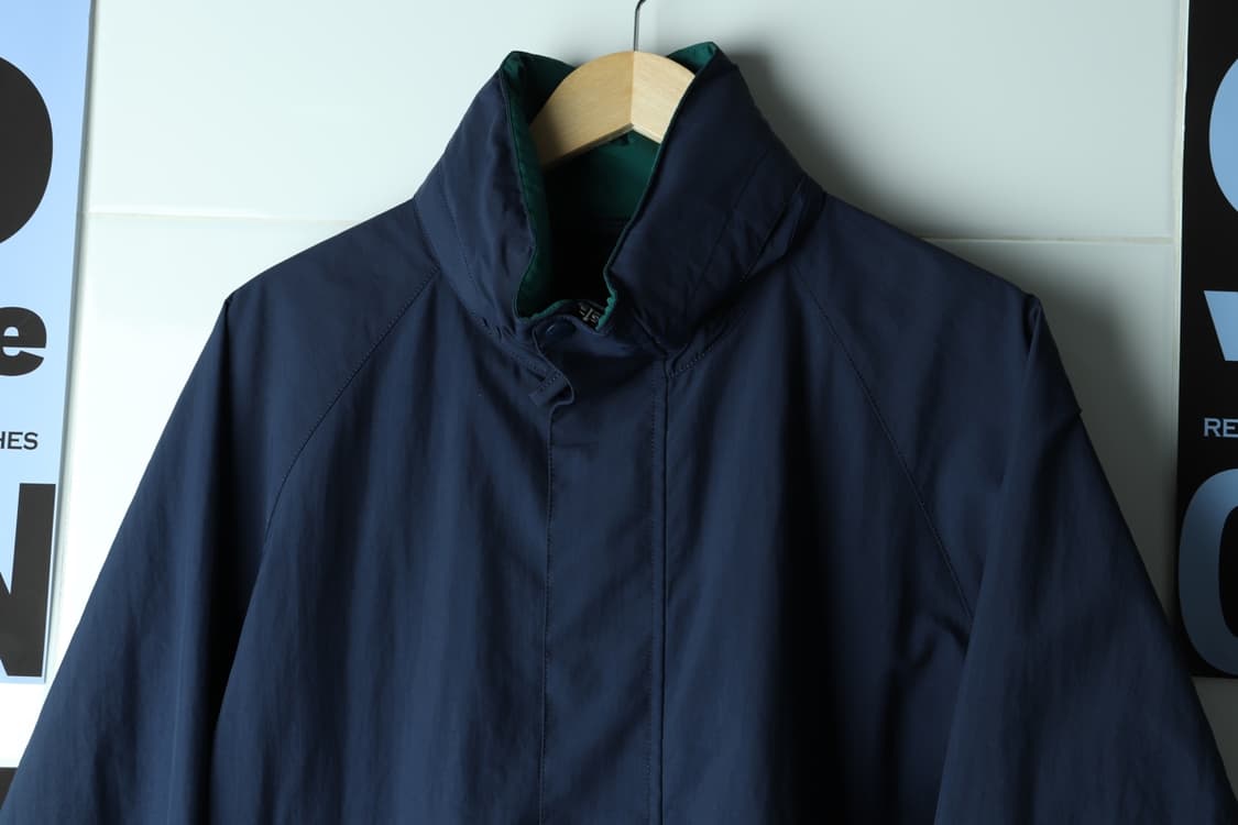(L-XL) 유니클로 집업 바람막이 점퍼자켓 우븐 네이비-H32684 상품이미지3