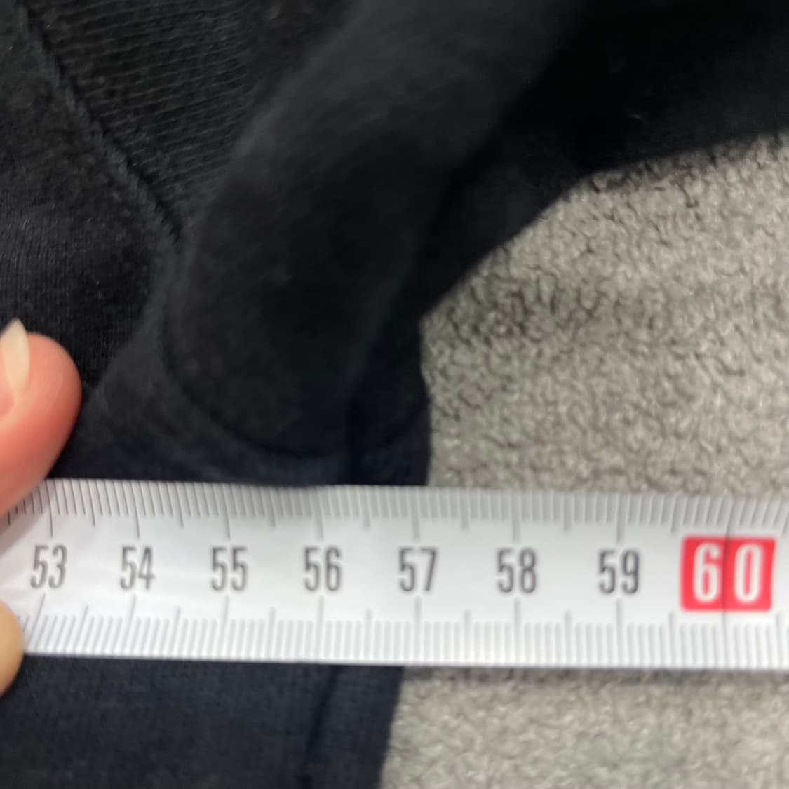 M 세터 리벳 아플리케 포켓 후드티 상품이미지7