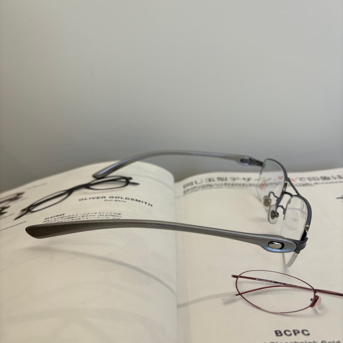 VASTONOM 투브릿지 반무테 빈티지안경 상품이미지4