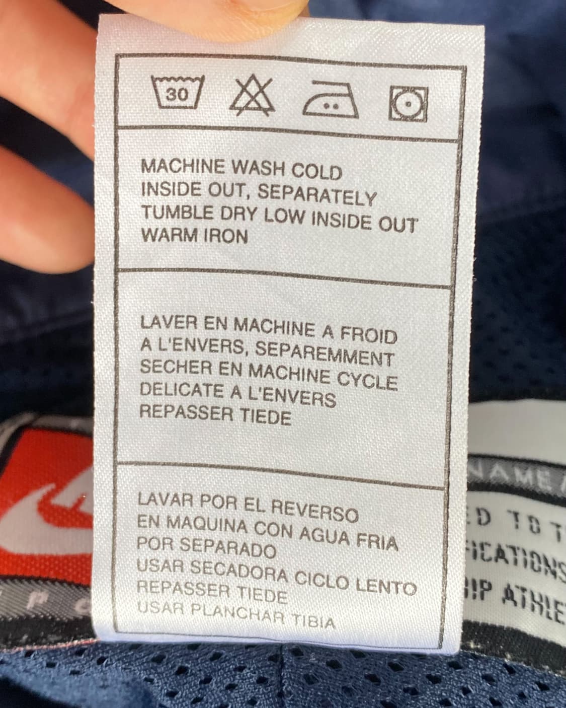 나이키 90‘s 유니버시티 노스 카롤라이나 아노락  상품이미지10