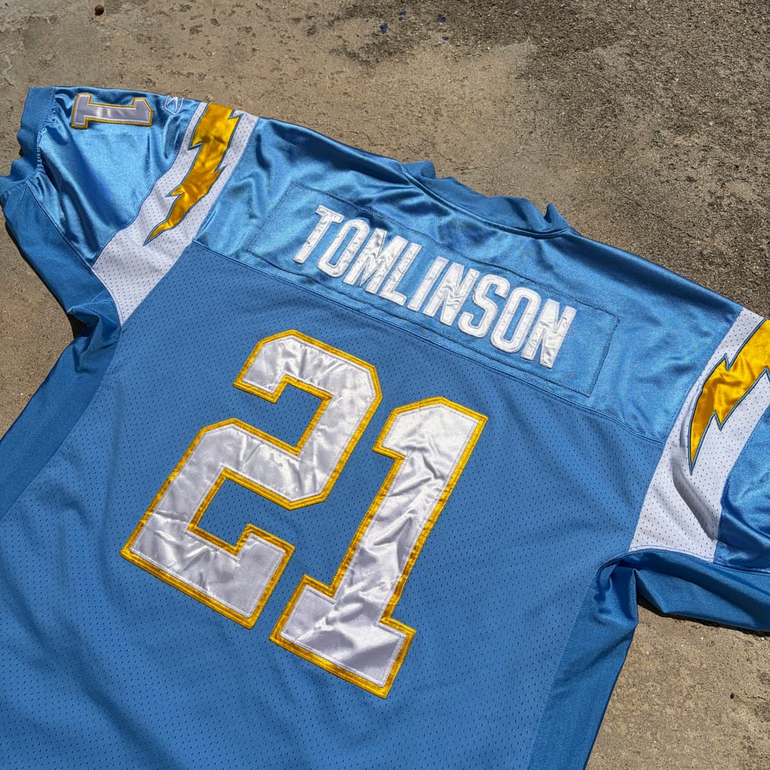 리복 NFL 샌디에이고 차저스 빈티지 유니폼 져지 52 상품이미지8