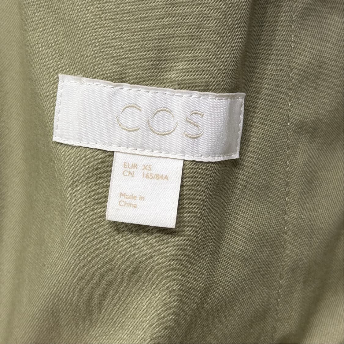 [XS] COS 코스 오버핏 코튼자켓 상품이미지8