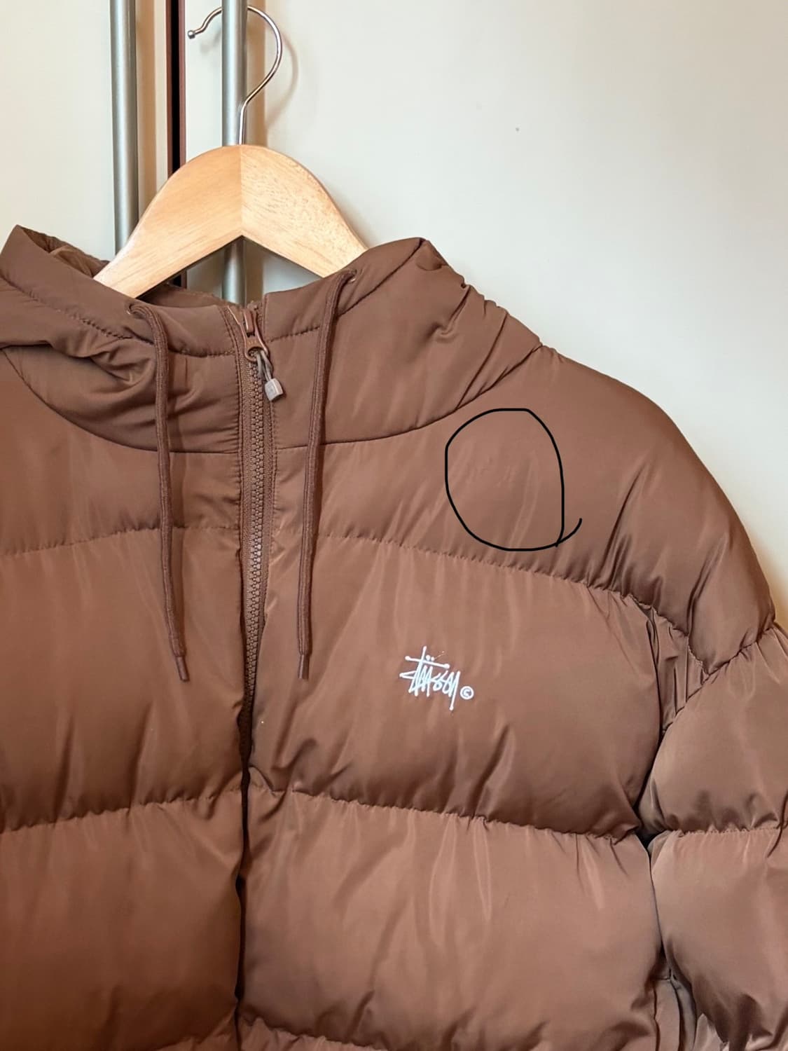 스투시 오스트레일리아 후디 푸퍼 숏패딩 10사이즈 상품이미지6