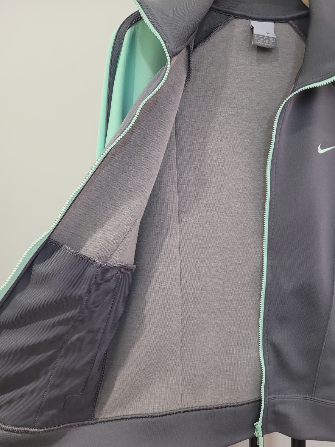 나이키 그레이/민트 트랙탑 져지 여성용 S사이즈 상품이미지8