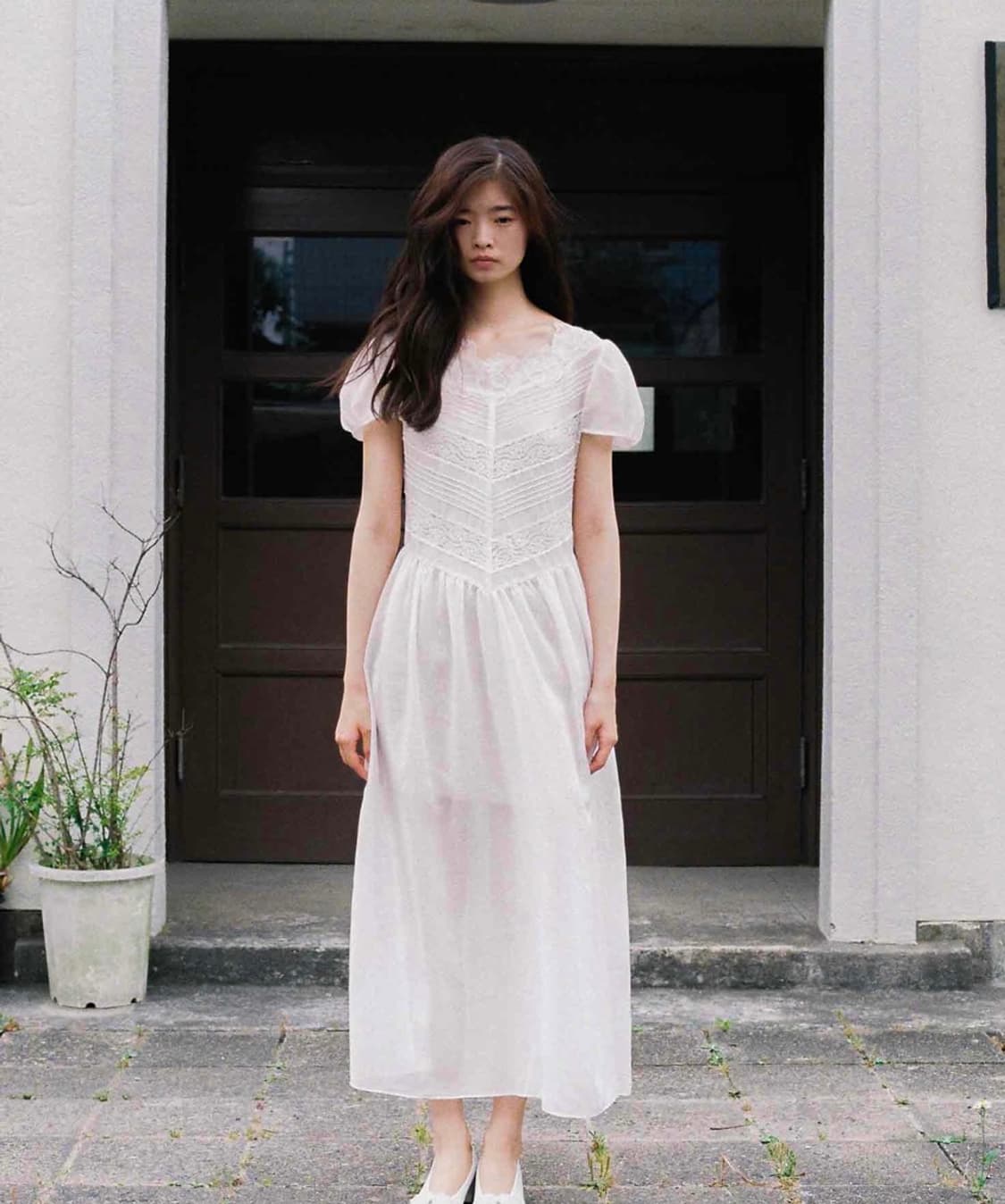 (새상품) fletta 플레따 132 마요르카 드레스 아이보리 상품이미지1