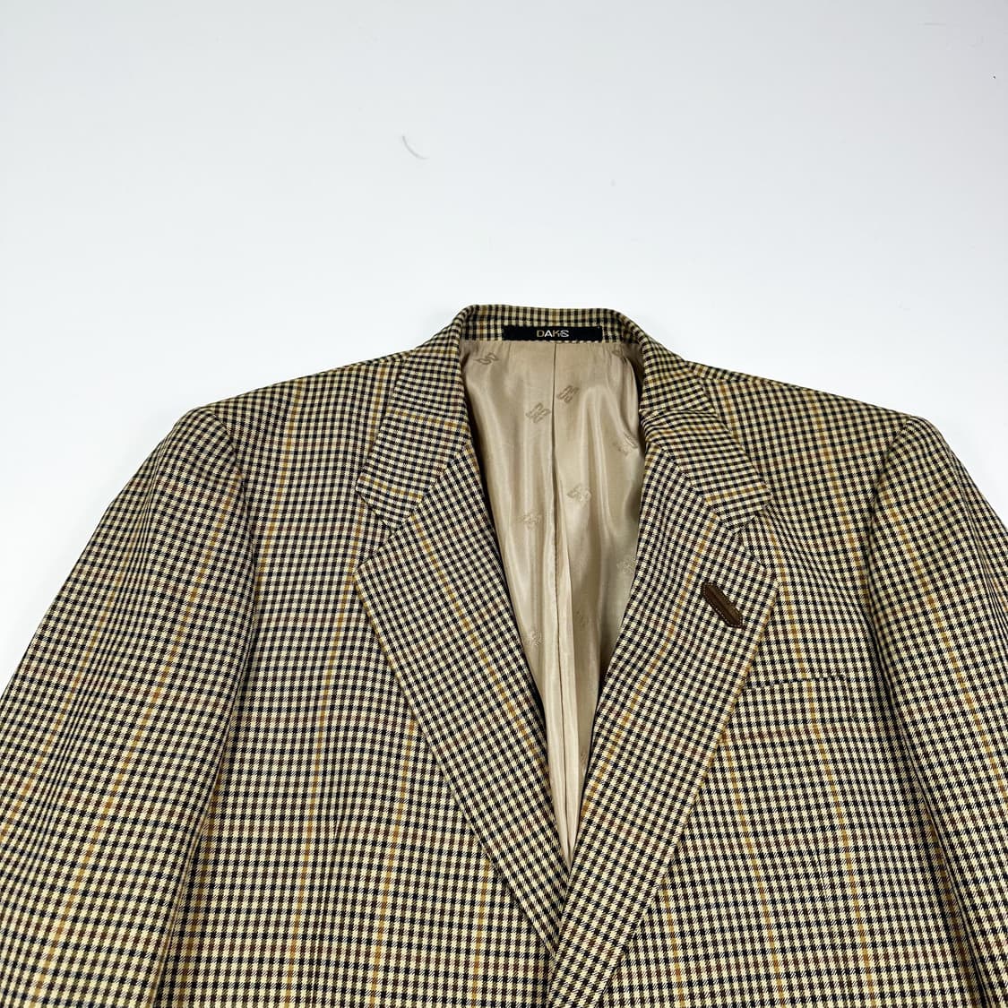 닥스 클래식 체크 블레이저 자켓 (L) 상품이미지1