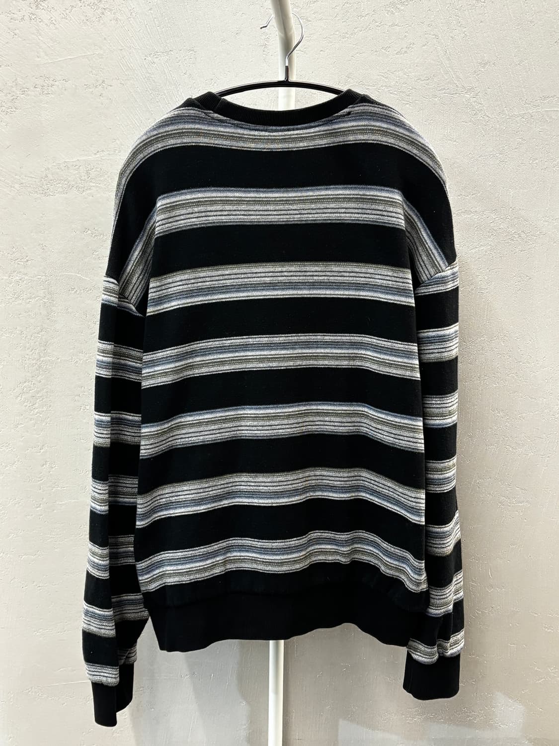 SCULPTOR 스트라이프 맨투맨 티셔츠 XL 상품이미지9