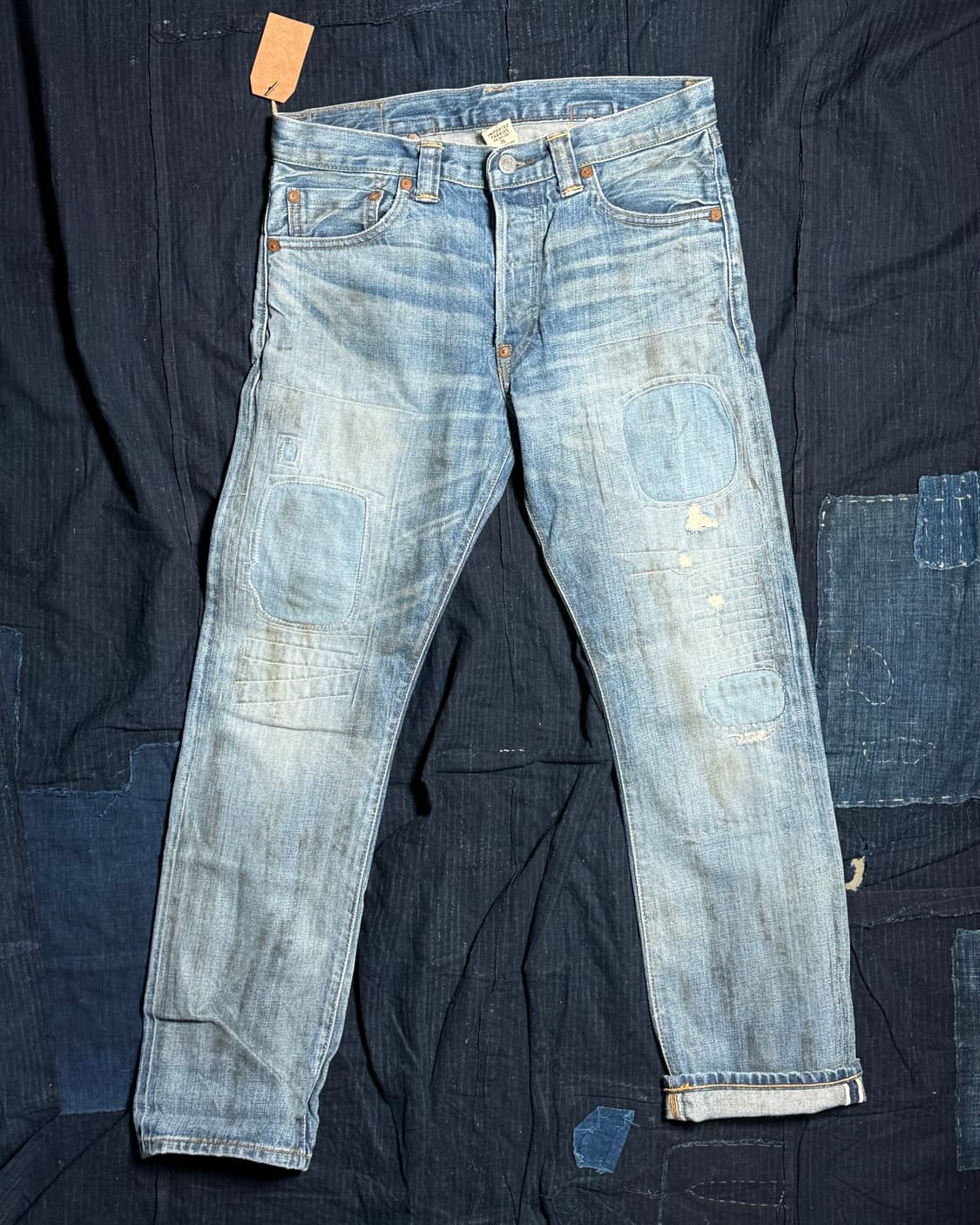 R.R.L 1936 버클백 데님 팬츠 노르망디 워시 26 상품이미지1