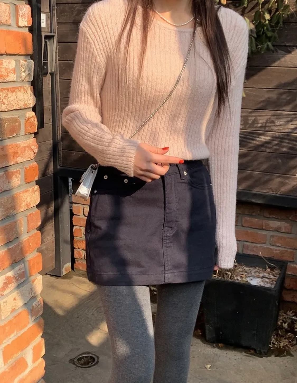 알파카골지니트 새상품 상품이미지6